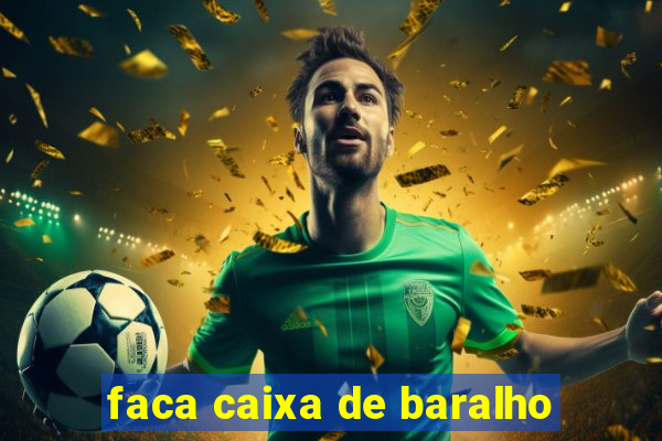 faca caixa de baralho